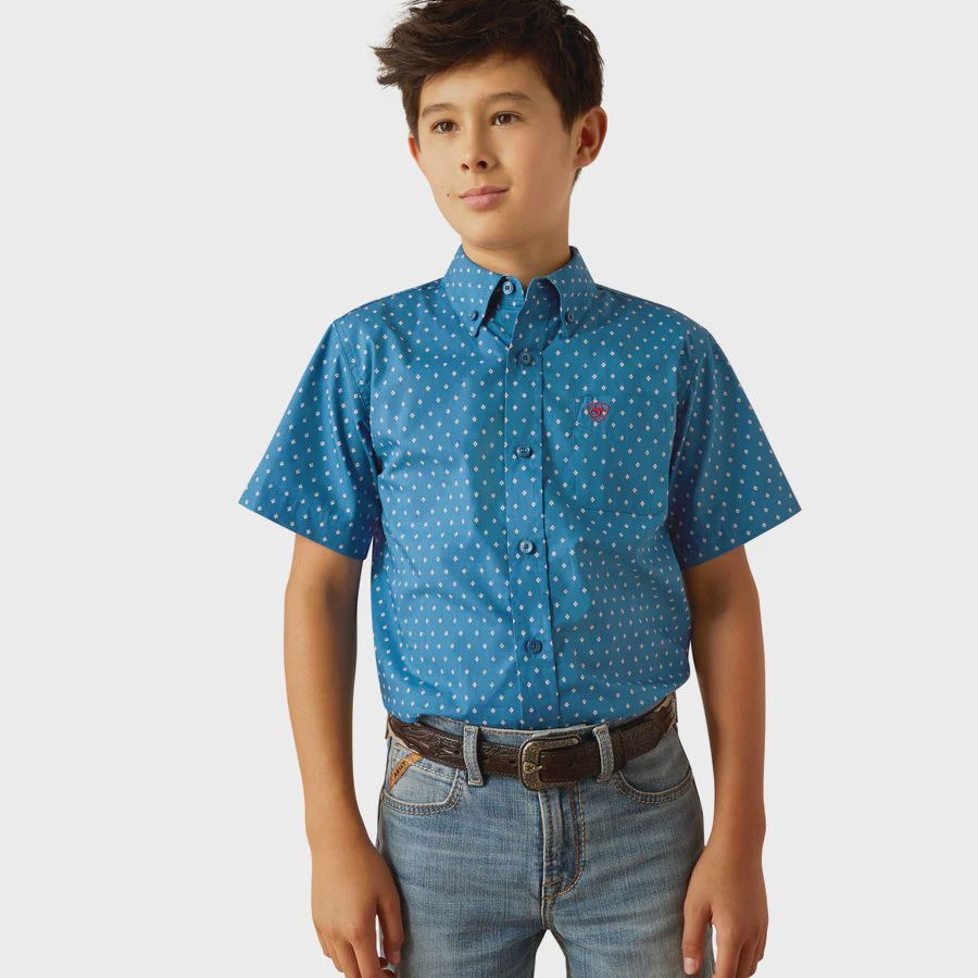 Ariat Boys Scott Classic Fit Shirt