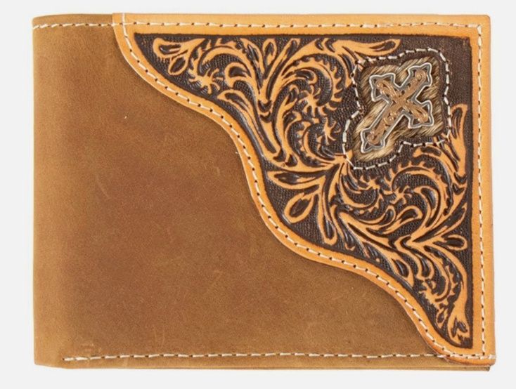 3D Western Men&#39;s Wallet Bifold