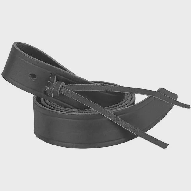 Tucker Latigo Tie Strap 7&#39;, Color: Black