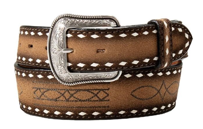 3D Men&#39;s Tapered Boot Stitch Belt