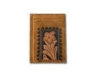 Roughout Floral Overlay Money Clip Wallet