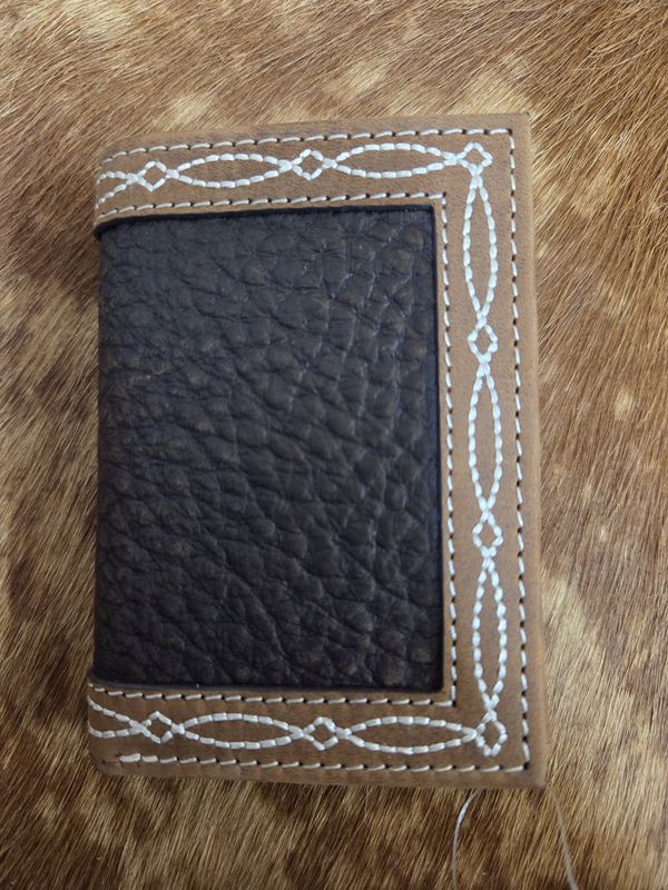 Bootstitch Border Trifold Wallet