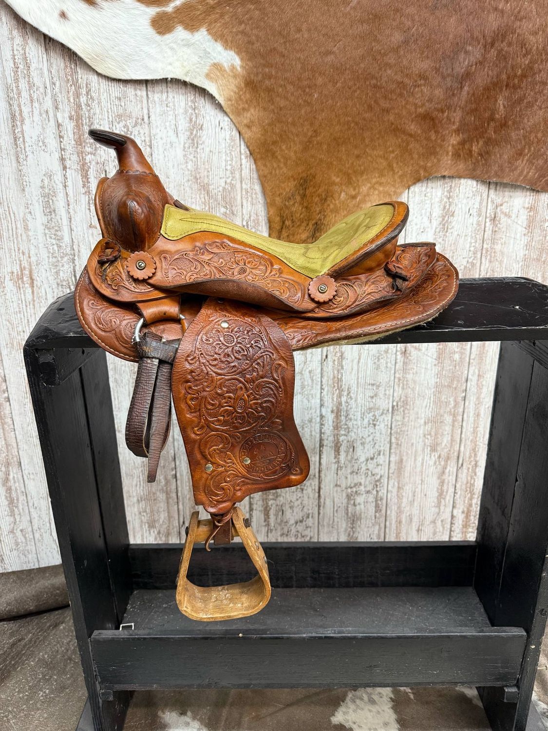 Used 12&quot; Red Ranger Pony Saddle