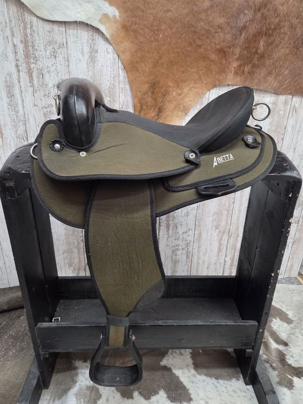 Used 14.5&quot; Wide Abetta Cordura Saddle