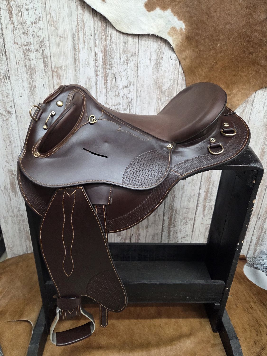 JBW Used 14&quot; Reg Ord River Collector Ausie Saddle