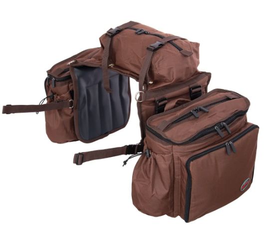 Deluxe Insulated Cooler Saddle Bag