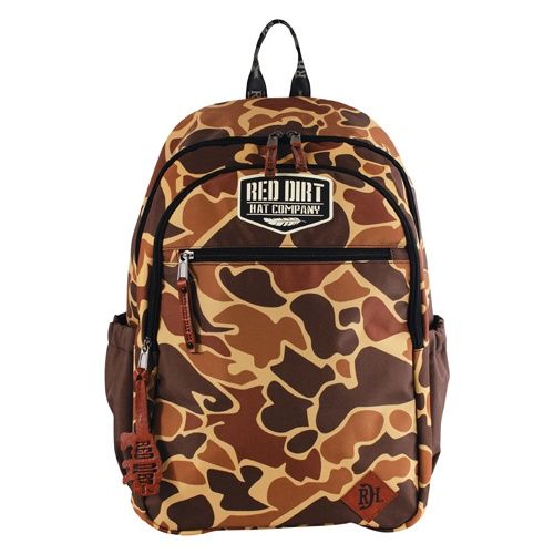 Brown Camo Backpack