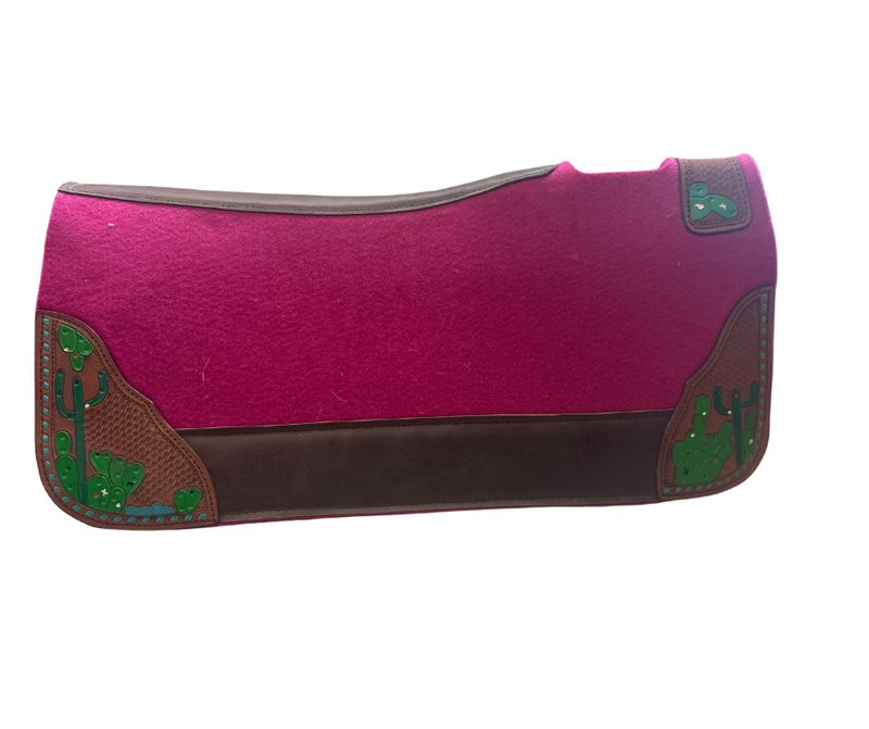 Painted Cactus Saddle Pad