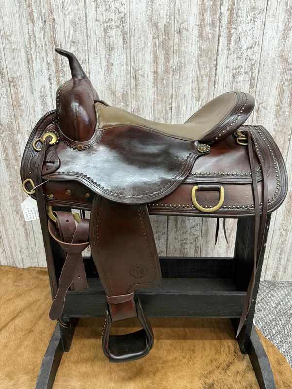 JBW Used 17&quot; Circle Y Park &amp; Trail Saddle