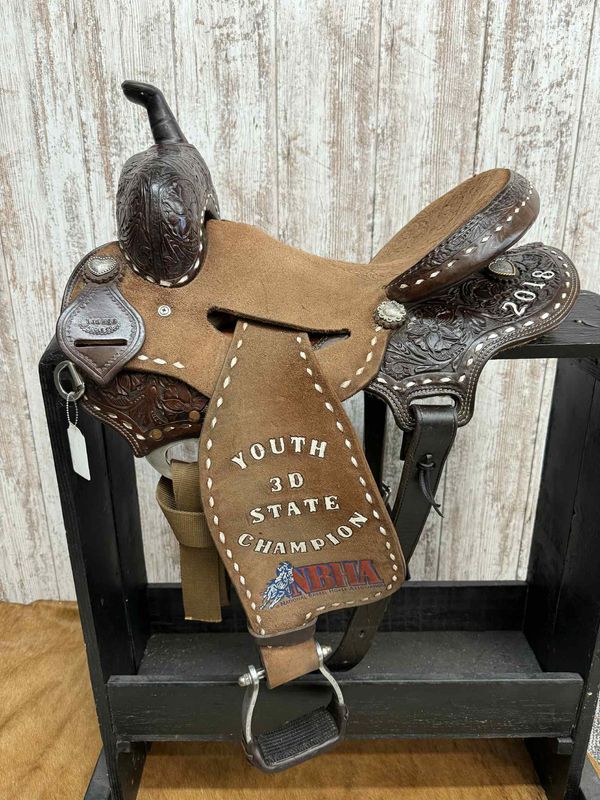 Used 14.5&quot; Corriente Barrel Saddle