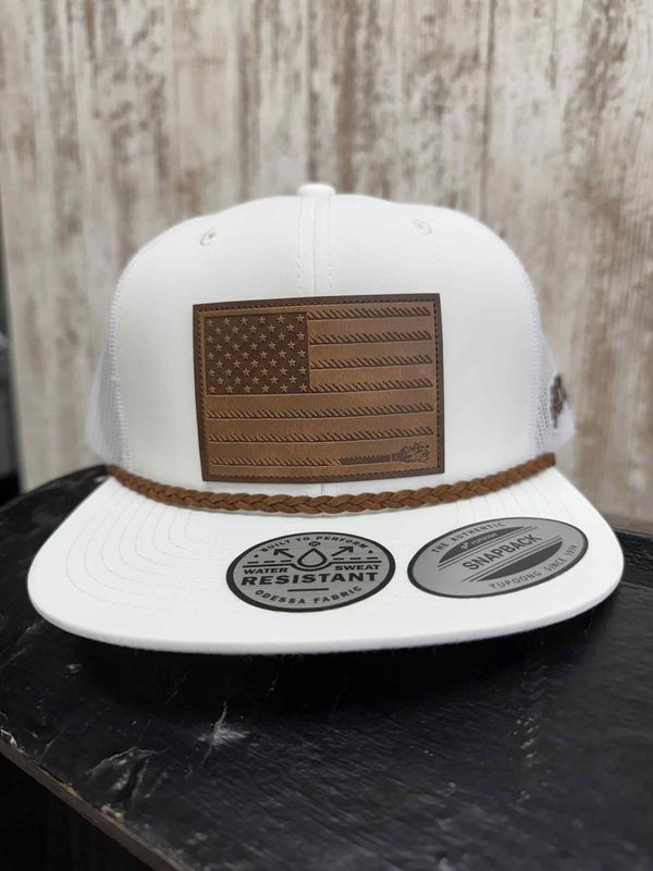 &quot;Liberty Roper&quot; White Hooey Hat