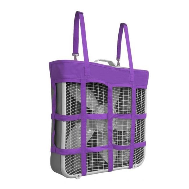 Box Fan Harness, Color: Purple