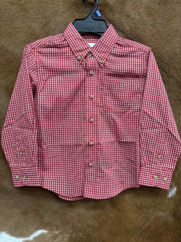 Boy's Riata Classic Fit Long Sleeve Button Down-Various Colors!