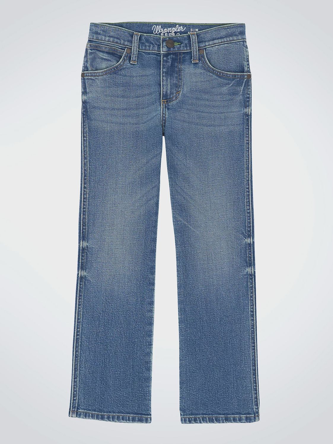 Boy&#39;s Wrangler Retro® Slim Straight Jean In Gralin