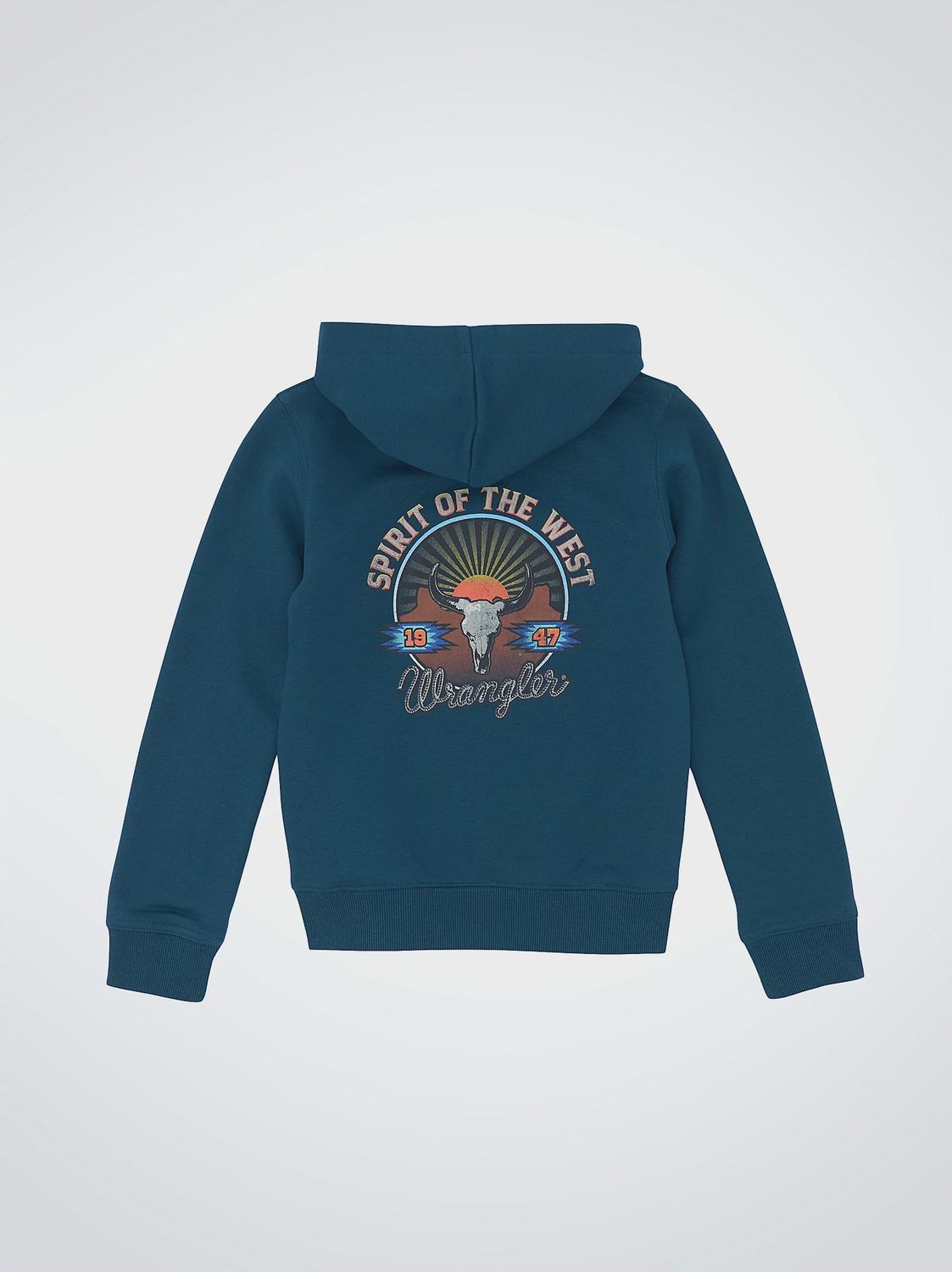 Boy&#39;s Western Back Graphic Pullover Hoodie