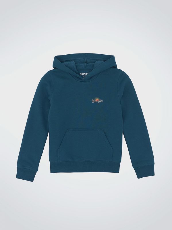 Boy's Western Back Graphic Pullover Hoodie