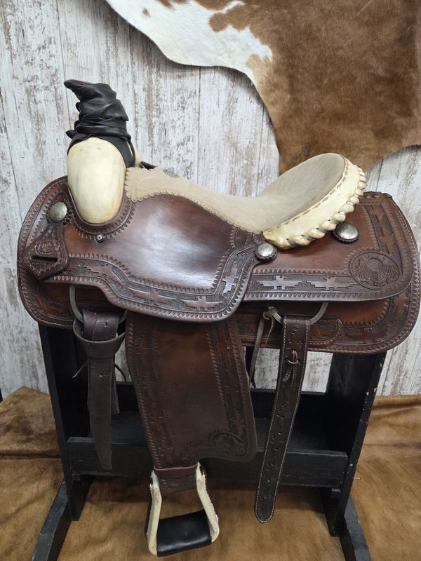 Used 16&quot; Reg Dale Fredricks Ranch Roper Wade Saddle