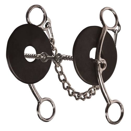 Medium Lifter Series - Three Piece Twisted Wire Snaffle