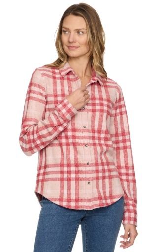 MINOT LS KNIT FLANNEL SHIRT