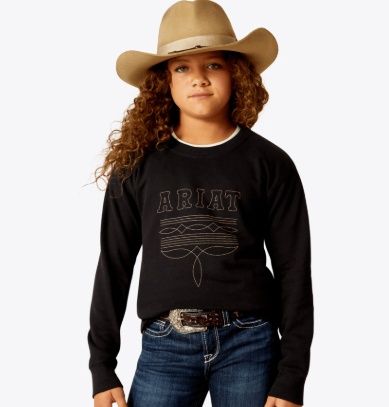 Youth Booted Logo Sweatshirt