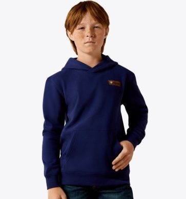 Youth Ariat Woodshop Stack Hoodie