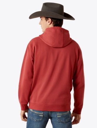 Ariat Liquid Stamp Flag Hoodie