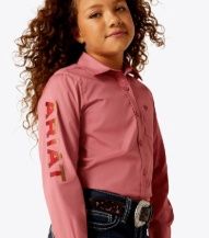 Youth Team Kirby LS Western Shirt