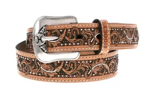 &quot;War Paint&quot; Hooey Belt Natural/Brown/Ivory
