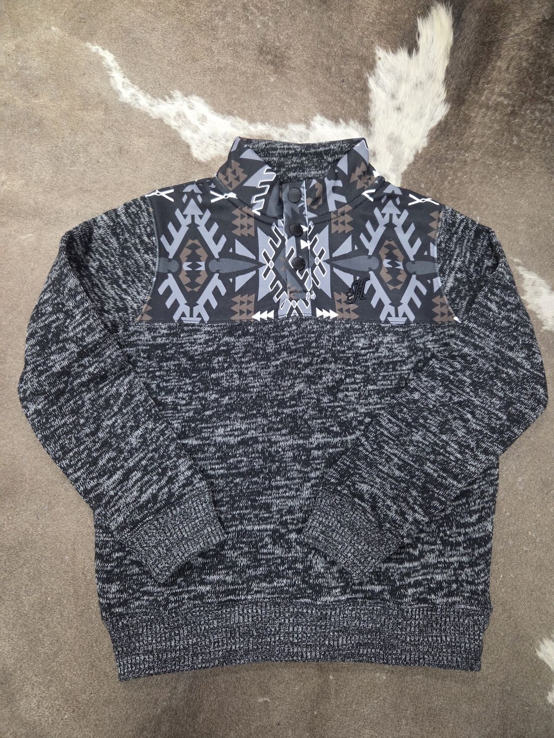 Youth &quot;Stevie&#39; Aztec Pullover