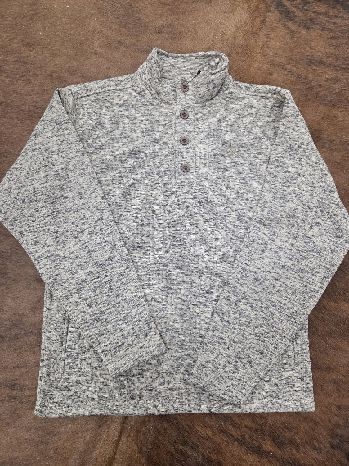 Caldwell 1/4 Button Sweater