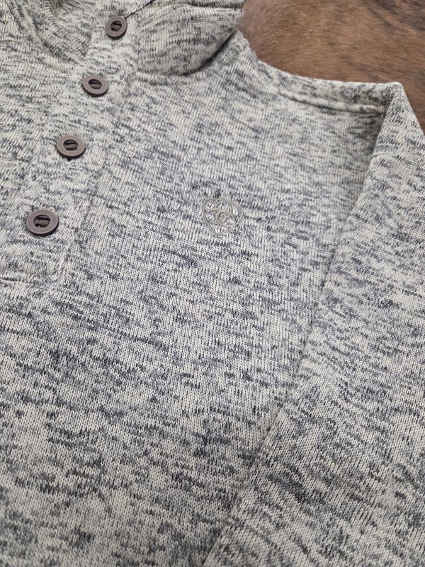 Caldwell 1/4 Button Sweater