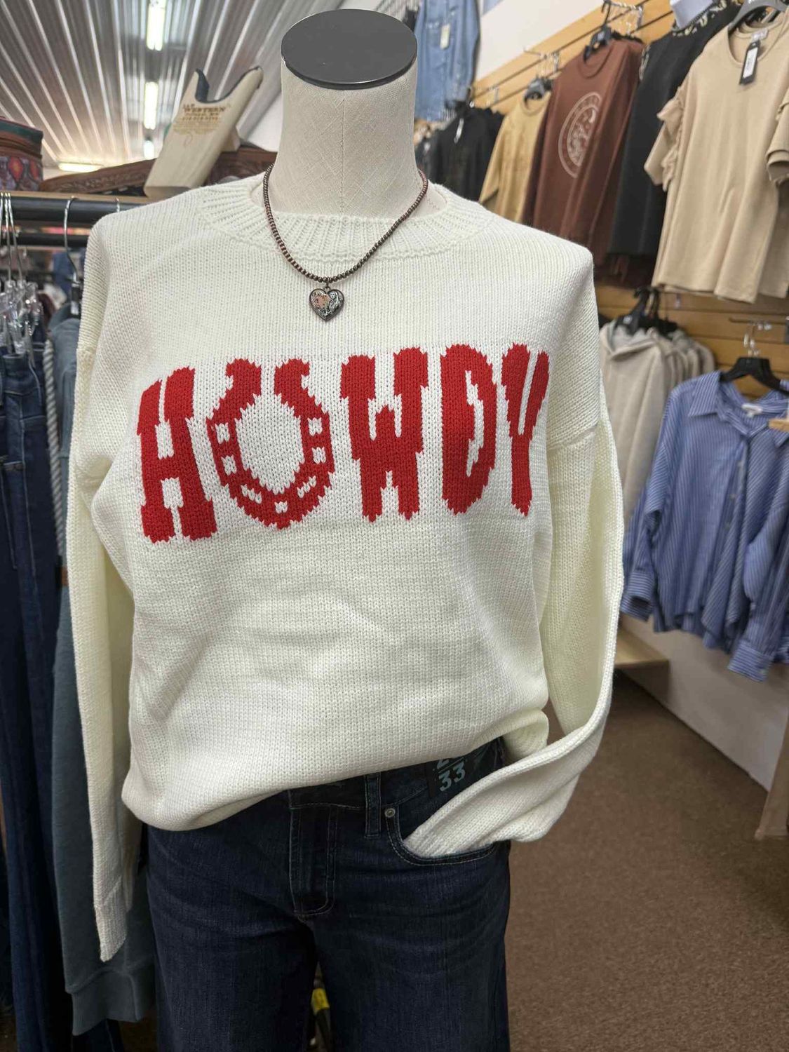 Howdy Holiday Sweater