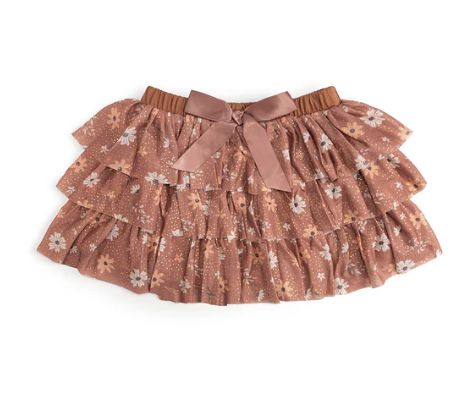 Ditsy Fall Floral Tutu Skirt