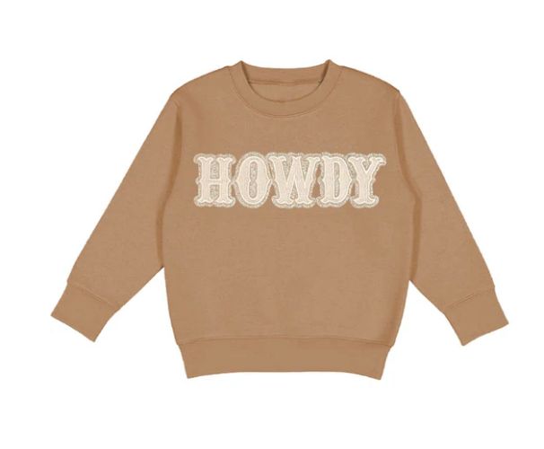 Howdy Patch Sweatshirt