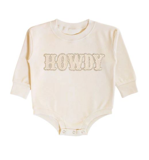 Howdy Patch Romper