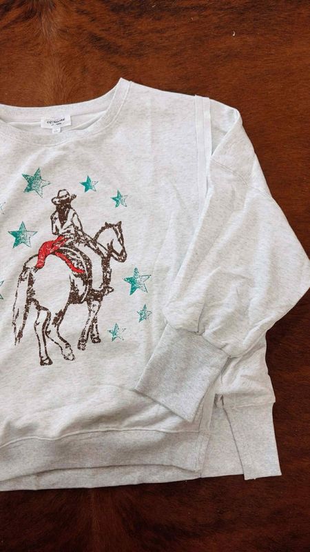 Horse &amp; Rider Graphic Sweatshirt