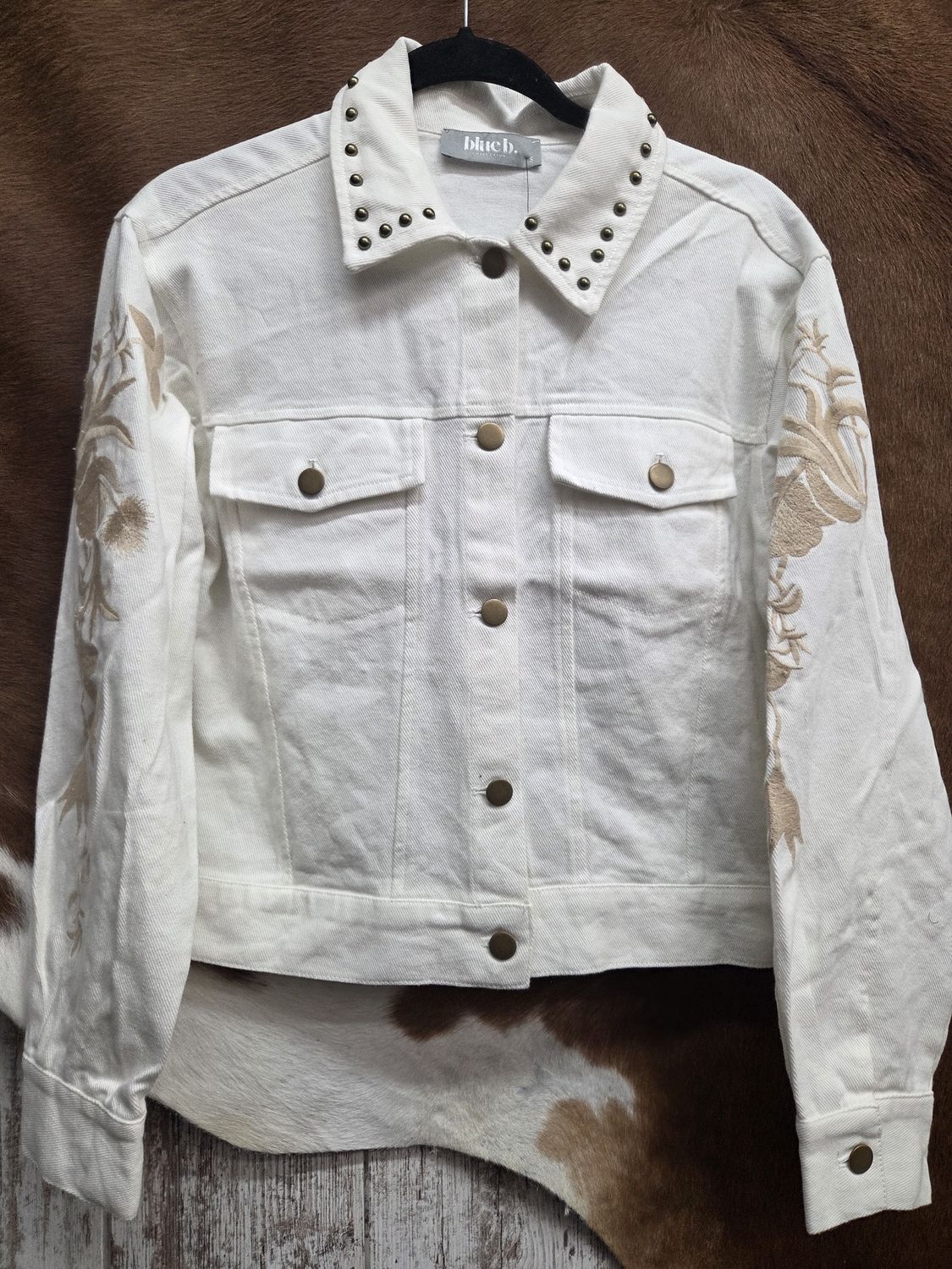 Yee Haw &quot;Howdy&quot; Western Denim Jacket
