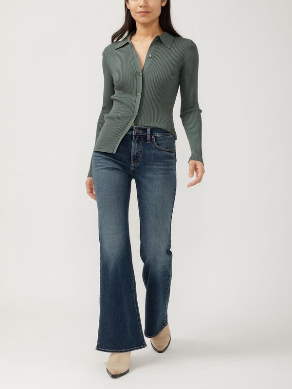 Most Wanted Mid Rise Flare Leg Jeans