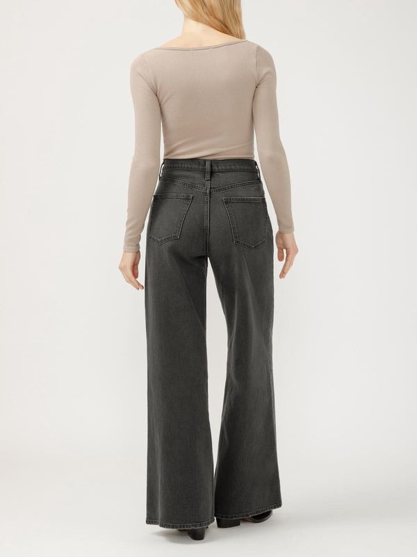 Highly Desirable High Rise Ultra Wide Leg Jeans