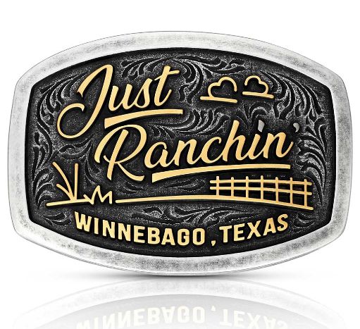 Dale Brisby Texas Homestead Buckle
