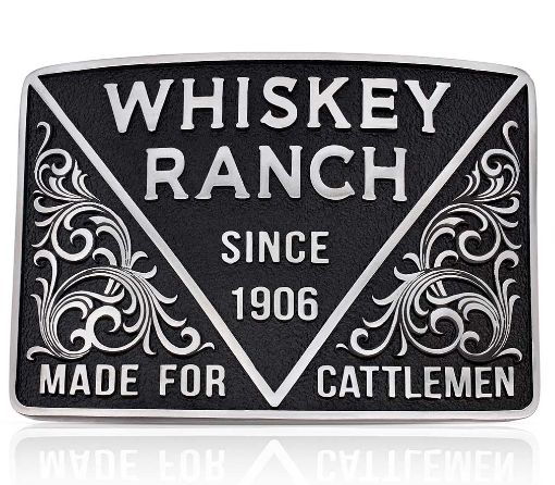 1906 Cattlemen Whiskey Ranch Buckle