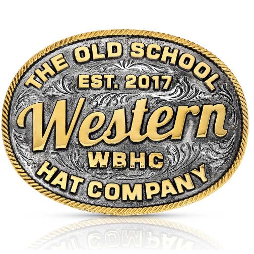 Western Way Whiskey Bent Buckle