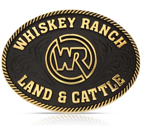 Classic Whiskey Ranch Buckle
