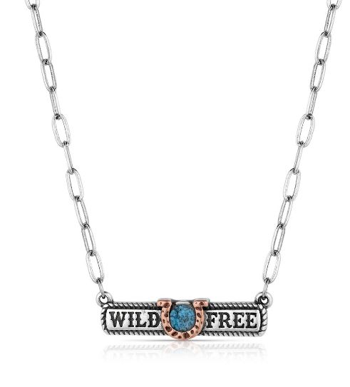 Wild and Free Bar Necklace