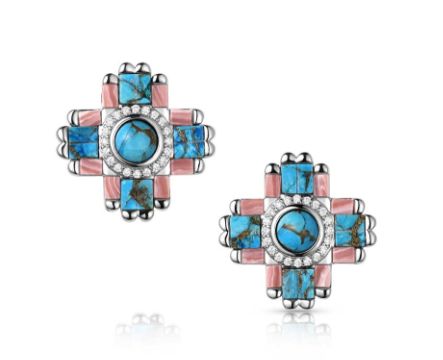 Turquoise Blush Earrings