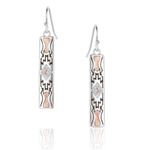 Golden Horizon Bar Earrings