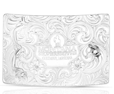Honor and Grit Buckle with Ranch Bronc