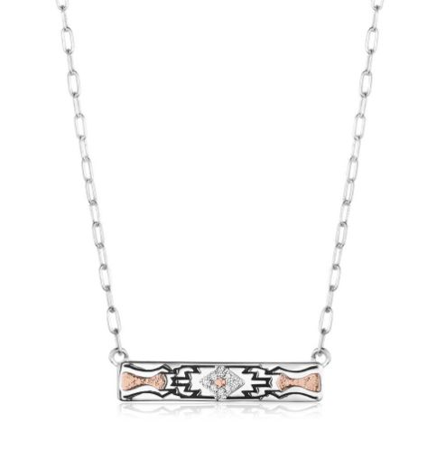 Golden Horizon Bar Necklace
