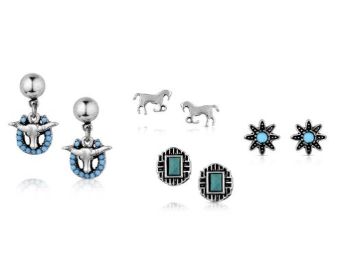 Everyday Western Post Earring Set