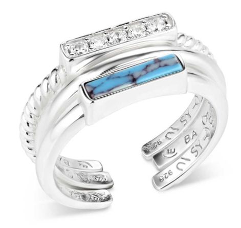 Triple Threat Stacked Ring Set